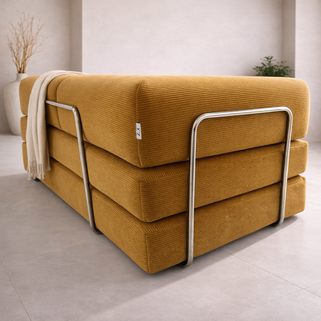 Canapé LINEA – Bouclé premium, modulable et compact